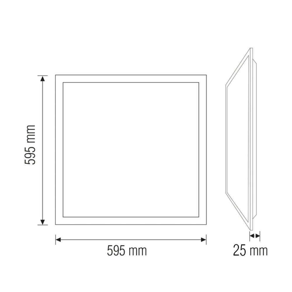 Светильник светодиодный HOROZ ELECTRIC 80 Вт 6400 K PLAZMA-80 IP20 056-010-0080-01-1