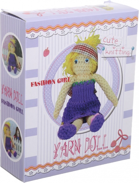 Набір для творчості в'язання Yarn doll в асортименті 