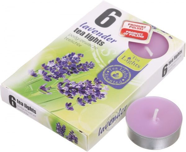 Набор свечей Лаванда 6 шт.