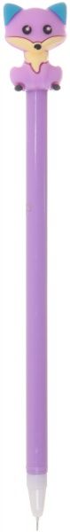 Ручка гелевая Лисятко фиолетовая 
