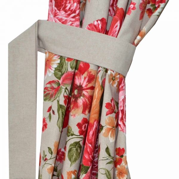 Штора РОУЗ Цветы большие La Nuit