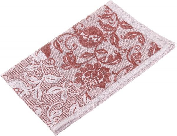 Рушник гранаде 49x70 см Білоруський льон коричневий 