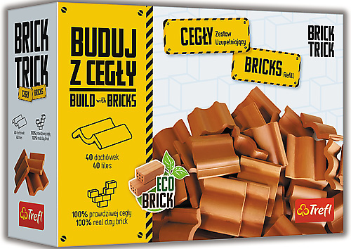 Конструктор Trefl Brick Trick черепица 61555