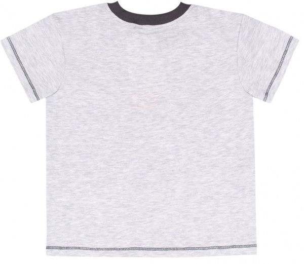 Футболка для мальчиков Bembi ФБ868 р.92 серый меланж 24868011037.XM0 