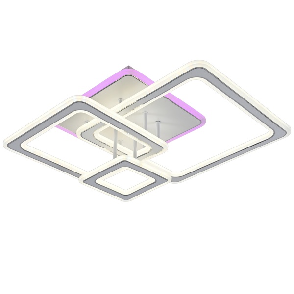 Люстра світлодіодна Victoria Lighting 119 Вт білий/срібло Tailor/PL3 