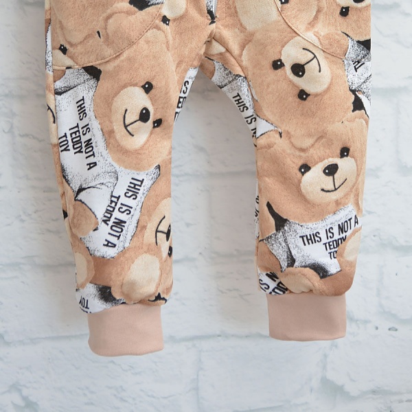 Ромпер-реглан унісекс Blanka Ведмедик р.92 коричневий 110172 