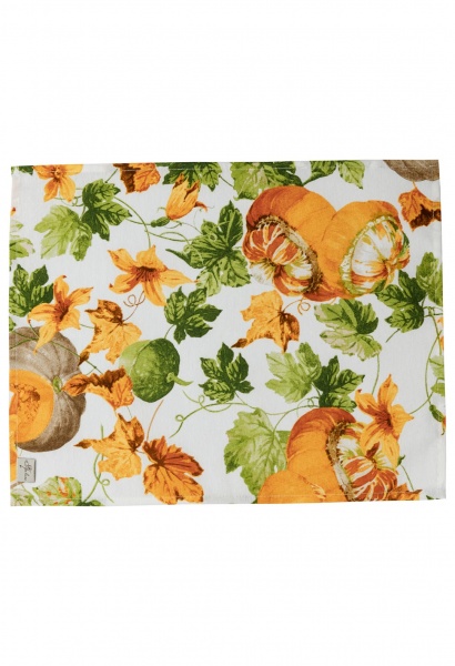 Серветки столові Прованс Happy Fall 35x45 см білий із принтом 