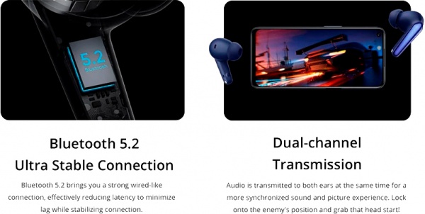 Навушники бездротові realme Buds Air 3 Neo starry blue (RMA2113) 