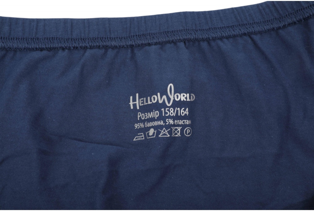Набор трусов для мальчиков HW 3 пары р.134-140 голубой с синим P4-Q4