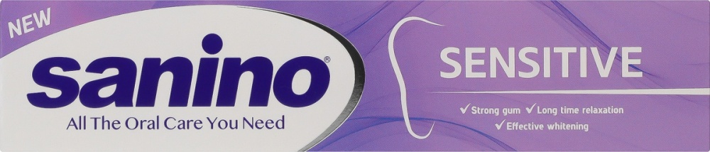 Зубна паста SANINO Sensitive 75 мл