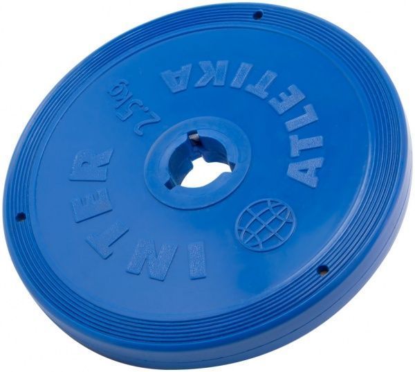 Диск InterAtletika для грифа 2,5 кг SТ 521-3