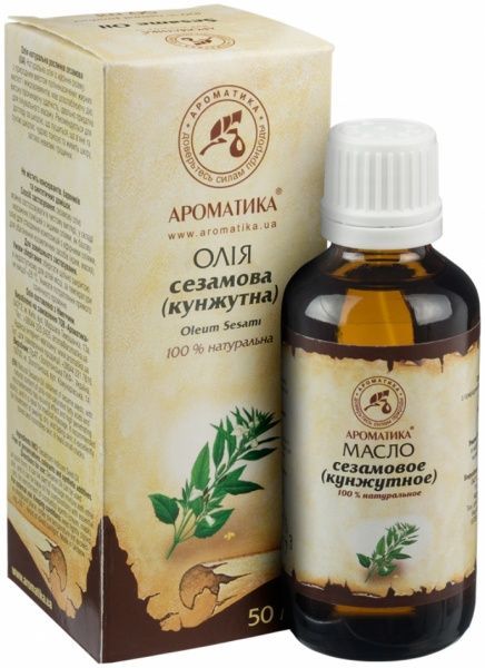 Масло натуральное Ароматика Сезамова 50 мл 