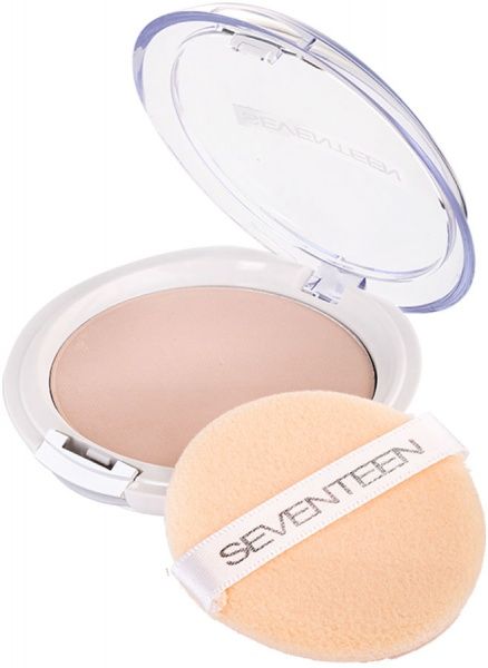 Пудра для обличчя Seventeen Natural Silky Transparent Compact Powder №4 Beige 10 г