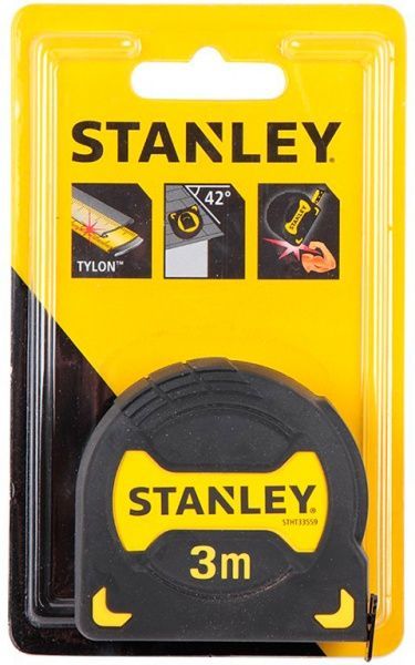 Рулетка Stanley TYLON GRIP TAPE STHT0-33559 3 м x 19 мм
