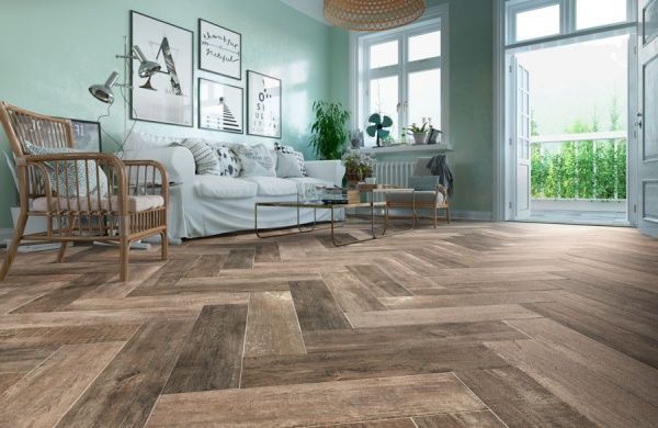 Плитка Golden Tile Rona коричневий G47920 15x60 new 