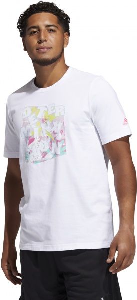 Футболка Adidas DON SEASONAL GK3603 S білий