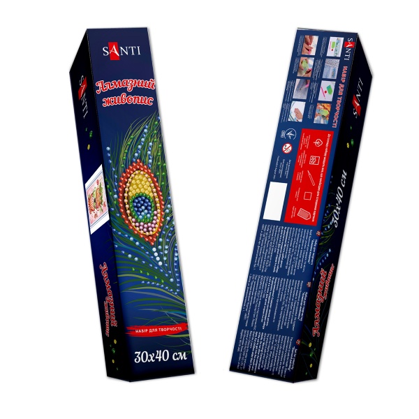 Картина стразами Святковий сервіз 30x40 см 954131 Santi 