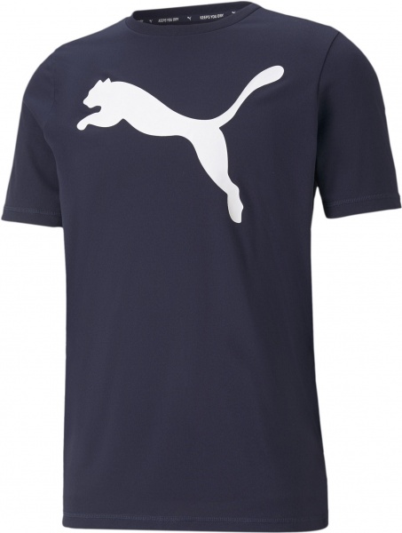 Футболка Puma ACTIVE BIG LOGO TEE PEACOAT 58672406 р.S синій