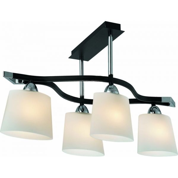 Люстра Altalusse INL-9207C-04 хром/темный венге