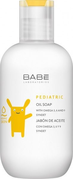 Дитяче рідке мило BABE Laboratorios Масляне з формулою без води і лугів 200 мл