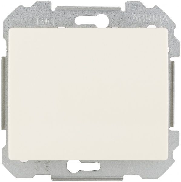 Вимикач одноклавішний Siemens Iris без підсвітки 16 А 250В IP20 кремовий 18505 A