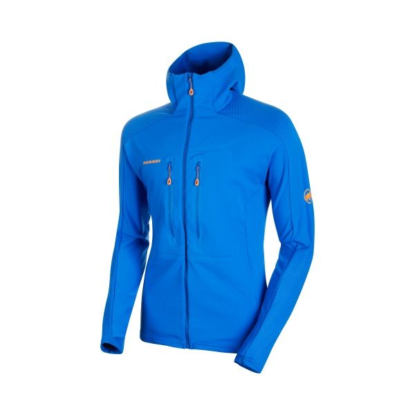 Джемпер MAMMUT Eiswand Advanced ML Hooded Jacket 1014-00730-5072 р. XL синий