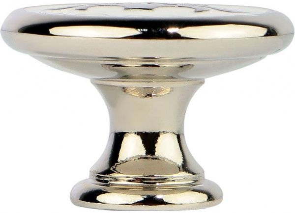 Меблева ручка D 24177.01.030 18631 полірований нікель/біла емаль Bosetti Marella