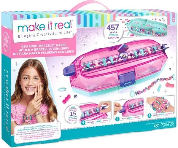 Набір для виготовлення браслета Make it Real «Дівочий скарб» MR1512