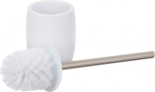 Ершик для унитаза Luna web белый