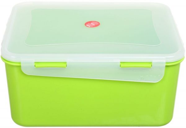 Контейнер Фієста 6 л прямокутний оливковий Алеана