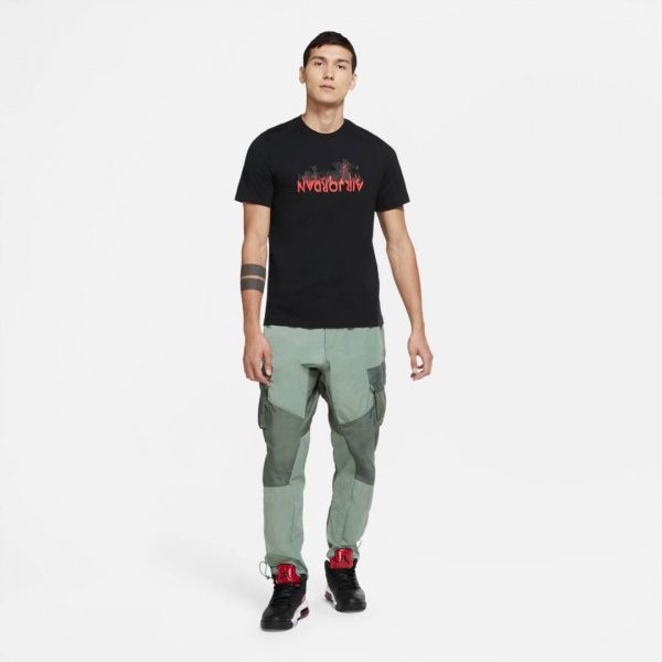 Футболка Jordan M J AJ4 GFX SS CREW DD0407-010 р. 2XL чорний