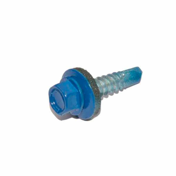 Саморез по металлу 5,5x25 мм 100 шт синий RAL 5010 Expert Fix