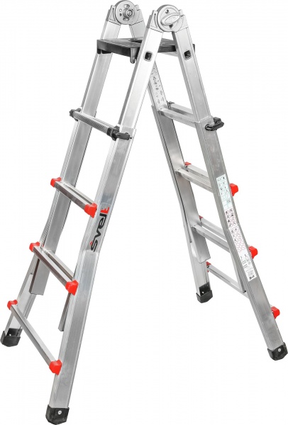 Лестница телескопическая SVELT SCALISSIMA 8+8 (SSCAL008) 