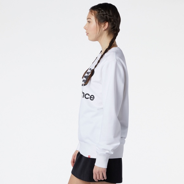 Світшот New Balance MT03560WT р. XL білий