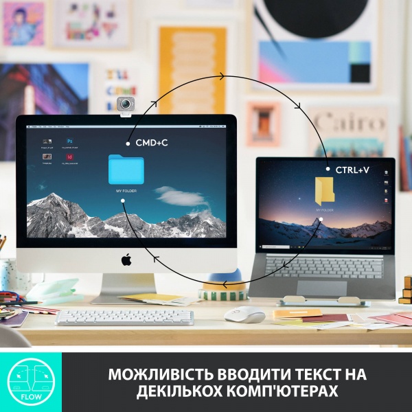 Клавиатура Logitech MX Keys Mini Minimalist Wireless Illuminated (L920-010498) graphite 