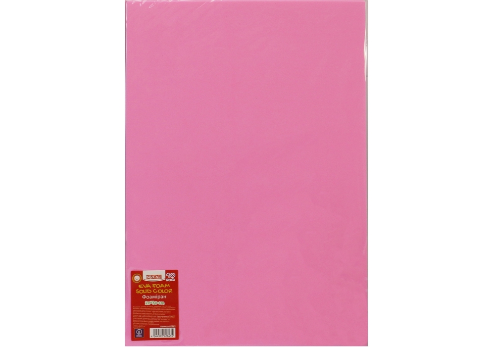 Фоамиран Maxi MX62843 1,3 мм 20x30 см светло-розовый