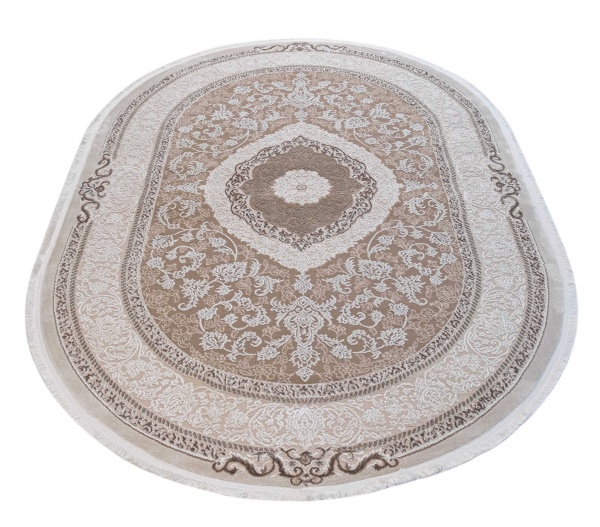 Килим Karmen Carpet GALYA PLUS S3874В BEIGE/BEIGE 80x150 см O 