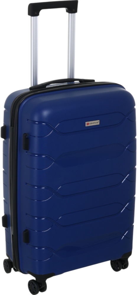 Валіза Compass №XY007 M 59 л синій 60x41x24 см
