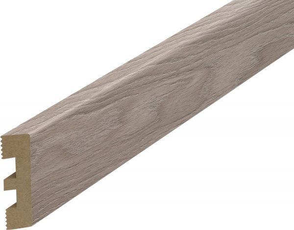 Плинтус Classen NOOXevo дуб серый 75х1210 мм 