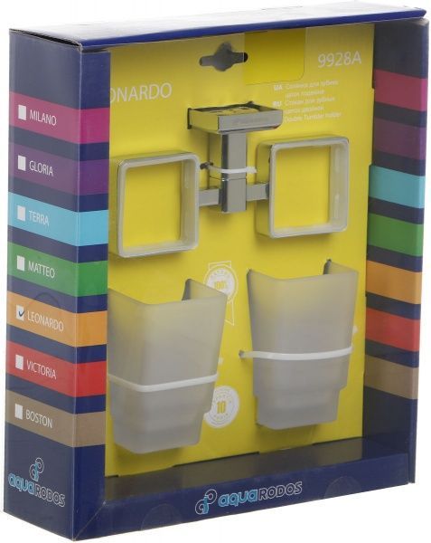 Стакан для зубних щіток Leonardo 9928А