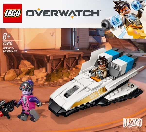 Конструктор LEGO Overwatch Трейсер против Роковой Вдовы 6250946