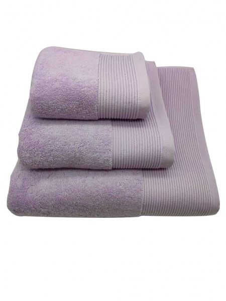 Рушник махровий Гофре 50x90 см бузковий La Nuit 