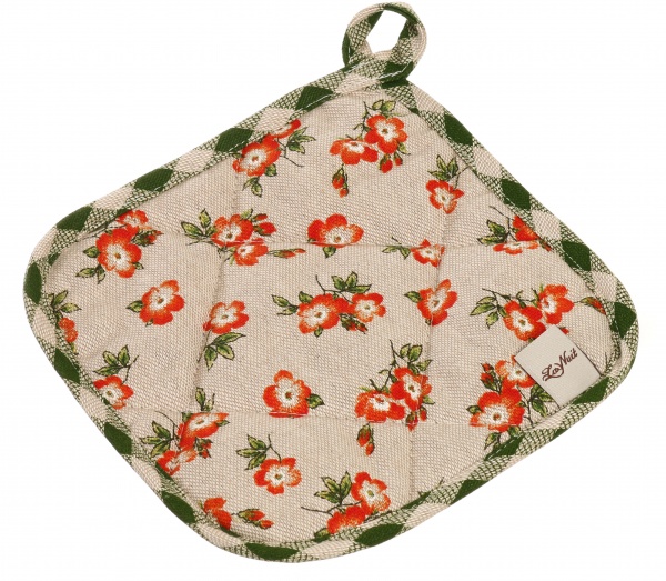 Прихватка Lucy цветок 20x20 см оранжевый La Nuit 