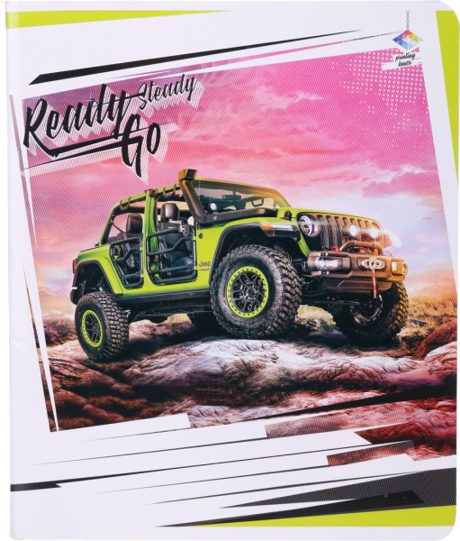 Тетрадь школьная Лайтгрин 96 листов в клеточку