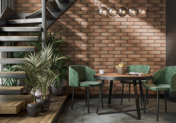 Плитка Golden Tile BRICKSTYLE CHESTER помаранчевий 5SР020 250х60 