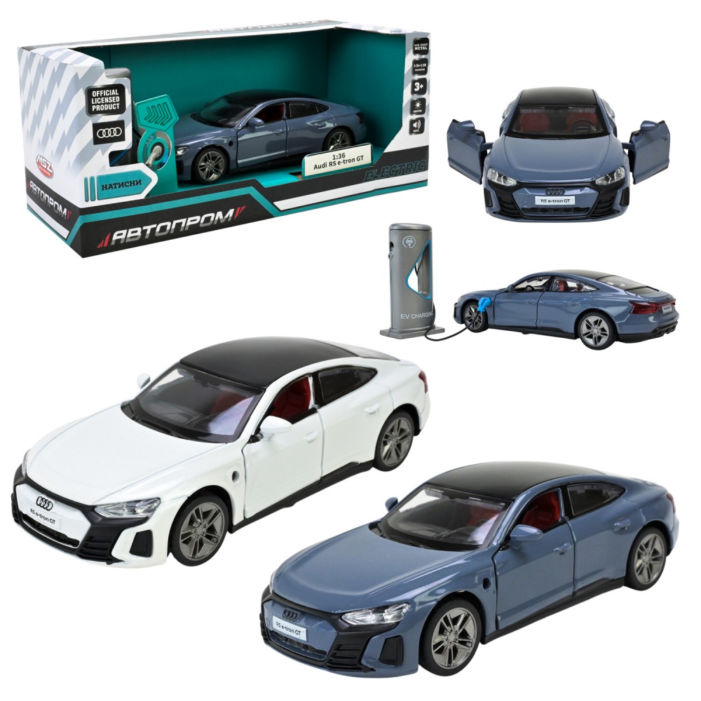 Автомодель Автопром 1:36 Audi RS e-tron GT 68717
