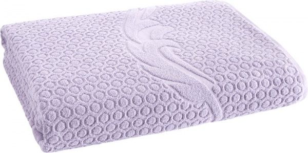 Простынь махровая Foli 200x220 см лиловый Arya 