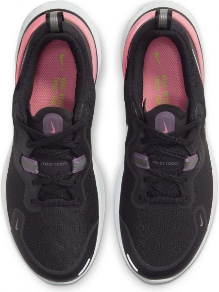 Кроссовки Nike React Miler CW1778-012 р.US 7,5 черный