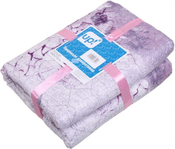 Покривало декоративне Бузок 240x210 см UP! (Underprice) фіолетовий 