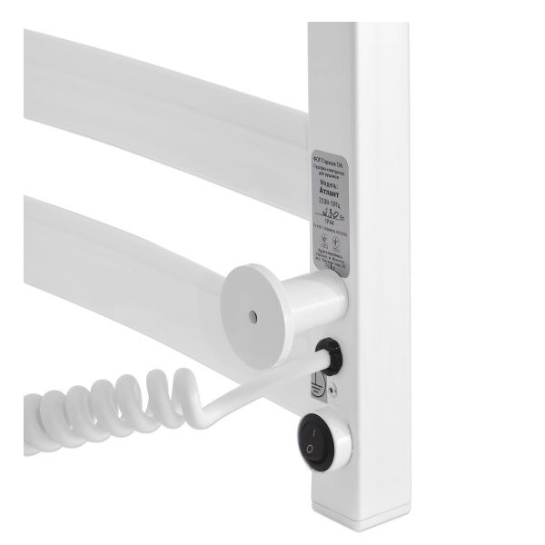 Полотенцесушитель электрический Laris Атлант ЧК6 500x700 Э П R3